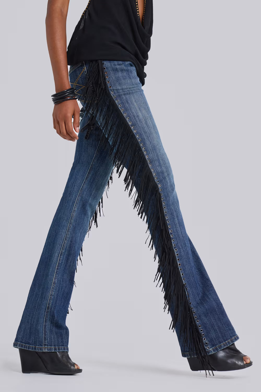 Stonewash Thread Jeans