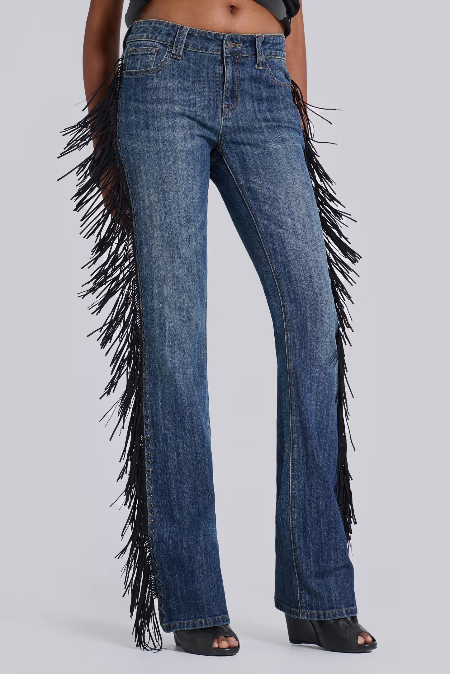 Stonewash Thread Jeans
