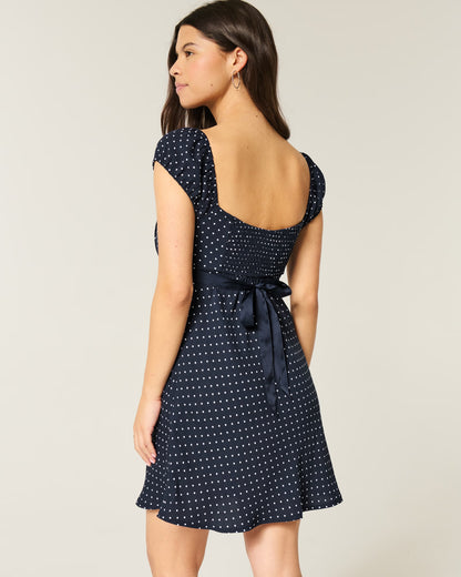 Polka Dot Mini Dress