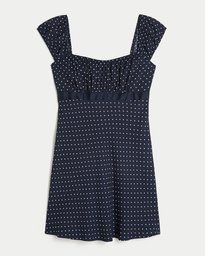 Polka Dot Mini Dress