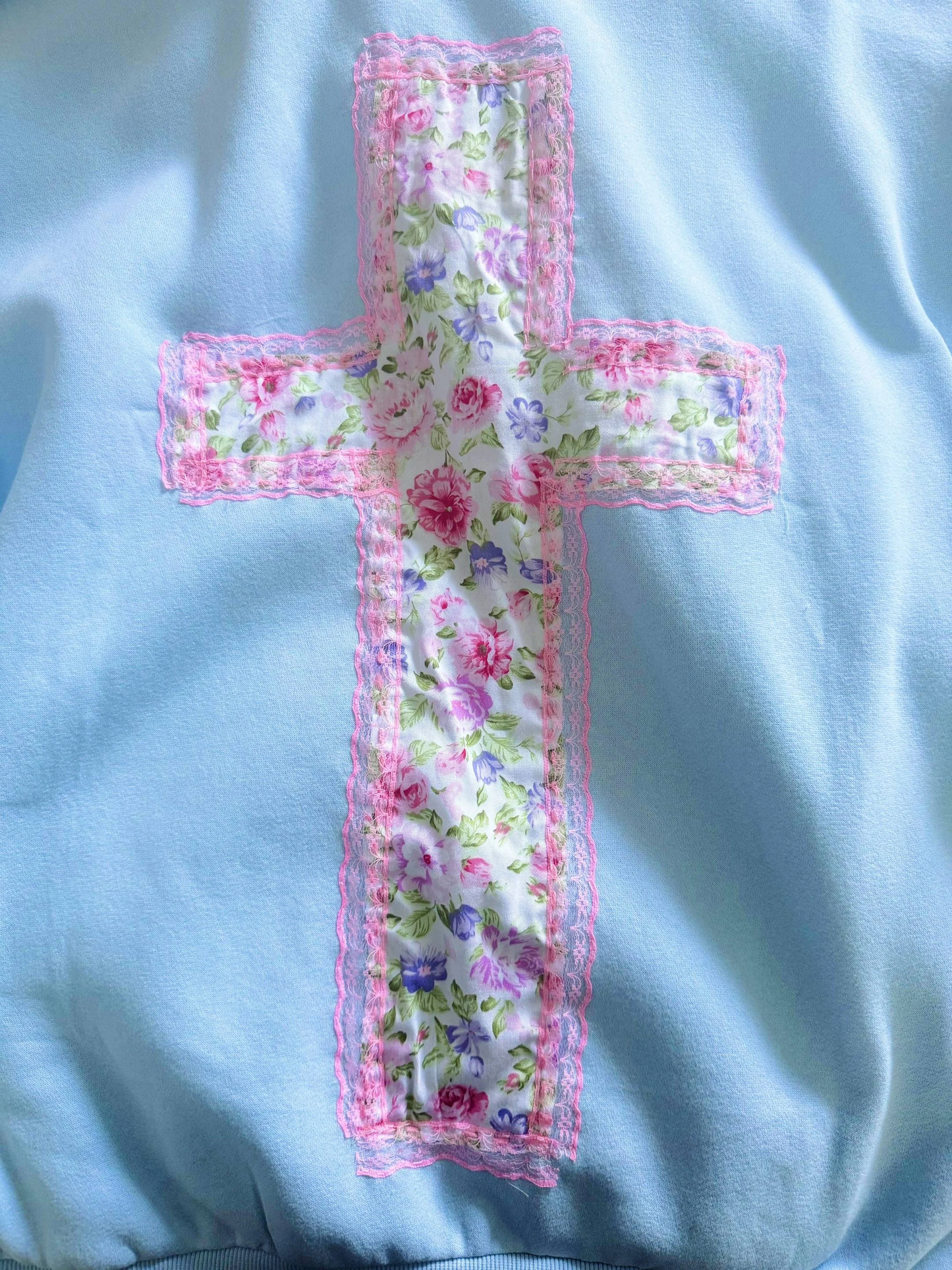 Flower Cross Hoodie