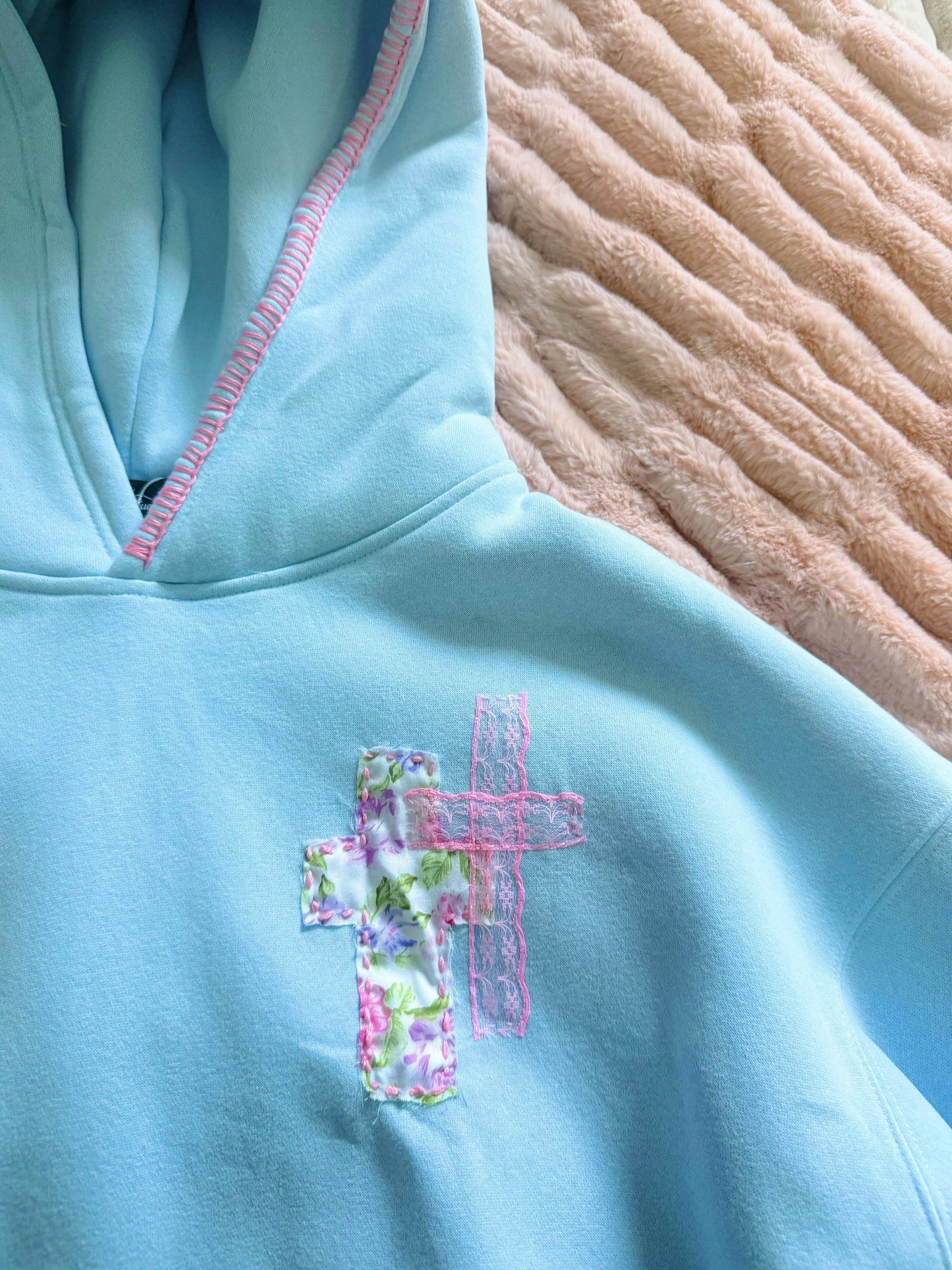 Flower Cross Hoodie