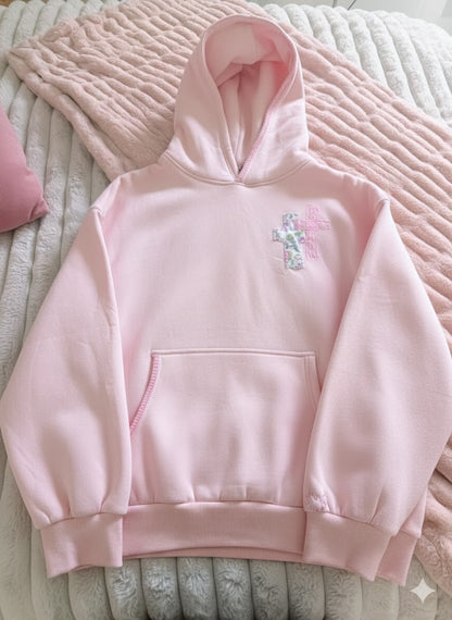Flower Cross Hoodie